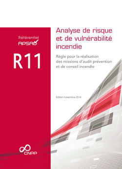 Référentiel APSAD R11 Analyse de risque et de vulnérabilité incendie