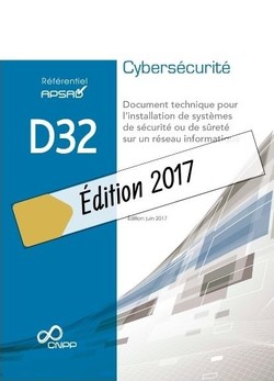 Référentiel APSAD D32 Cybersécurité - Édition 2017