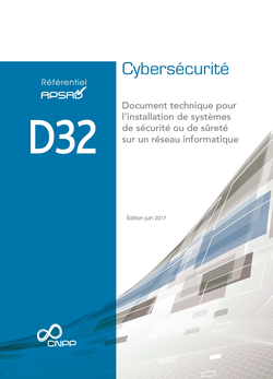 Référentiel APSAD D32 Cybersécurité