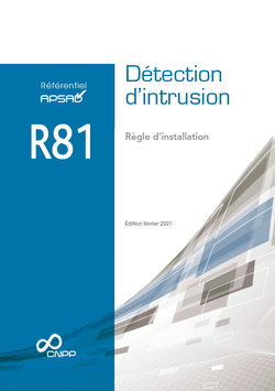 Référentiel APSAD R81 Détection d'intrusion